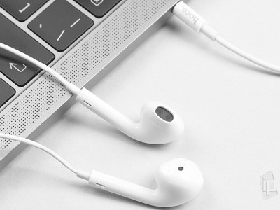 Hoco M55 Wired Headphones (3,5mm)  Drtov slchadl (biele) **AKCIA!!