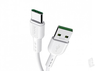 Hoco X33 (biely) - Nabjac a synchronizan kbel USB-USB-C s rchlym nabjanm (1m)