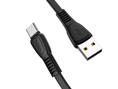Hoco X40 Type-C Cable (ierny) - Synchronizan a nabjac kbel USB-USB-C (1m)