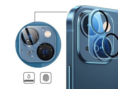 HOFI Cam Pro+ Protection  Ochrann sklo na kameru pro Apple iPhone 13 Pro / 13 Pro Max (ir s ernmi krkami)