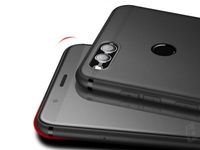 Ochrann� kryt (obal) Soft Frosted Black (priesvitn� �ierny) na Honor 7X