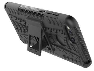 Spider Armor Case (�ierny) - Odoln� ochrann� kryt (obal) na Honor 7X **AKCIA!!