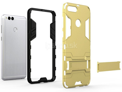 Armor Stand Defender Red (�erven�) - odoln� ochrann� kryt (obal) na Honor 7X **AKCIA!!