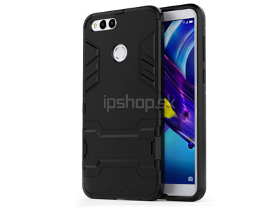 Armor Stand Defender Black (�ern�) - odoln� ochrann� kryt (obal) na Honor 7X **AKCIA!!