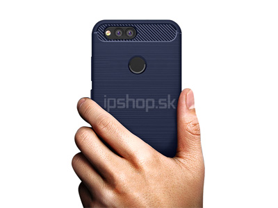 Fiber Armor Defender Navy Blue (tmavomodr�) - odoln� ochrann� kryt (obal) na Honor 7X **AKCIA!!