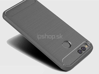 Fiber Armor Defender Grey (�ed�) - odoln� ochrann� kryt (obal) na Honor 7X **AKCIA!!
