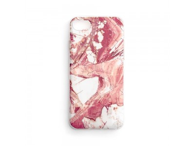 Marble TPU Case (ružový s mramorovým motívom) – Štýlový ochranný kryt pre Samsung Galaxy A31