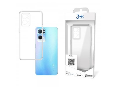 3MK Clear Case  Ochrann kryt pre Oppo Reno7 Pro 5G (ry)