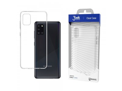 3MK Clear Case  Ochrann kryt pre Samsung Galaxy A31 - 3mk Clear Case (ry)