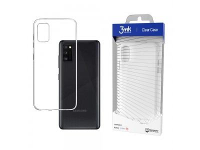 3MK Clear Case – Ochranný kryt pre Samsung Galaxy A41 - 3mk Clear Case (číry)