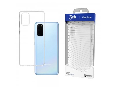 3MK Clear Case – Ochranný kryt pre Samsung Galaxy S20 5G - 3mk Clear Case (číry)