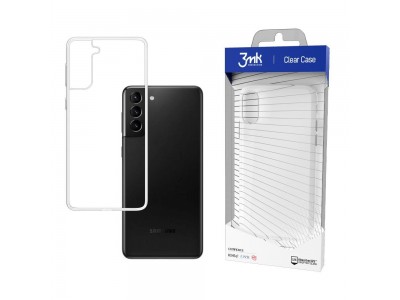 3MK Clear Case – Ochranný kryt pre Samsung Galaxy S21+ 5G (S21 Plus 5G) (číry)