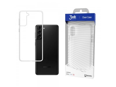 3MK Clear Case  Ochrann kryt pre Samsung Galaxy S21 5G - 3mk Clear Case (ry)