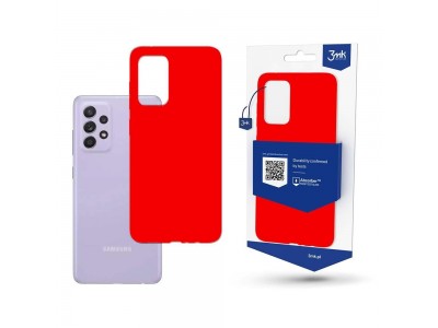3MK Matt Case – Ochranný kryt pre Samsung Galaxy A52 4G/5G A52s 5G - 3mk Matt Case (červená)