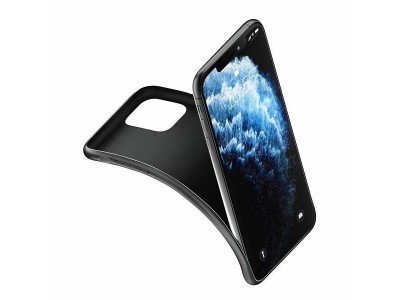 3MK Matt Case  Ochrann kryt pre Samsung Galaxy S10e (ierne)