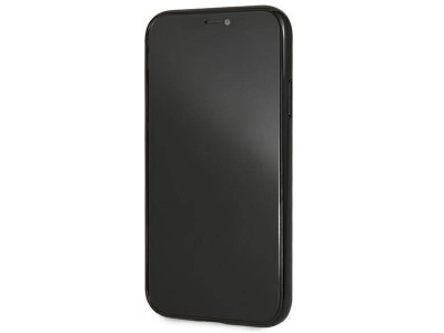 BMW Fashion Cover  Luxusn ochrann kryt pre IPHONE XR Siganture-Carbon (BMHCI61MBC) black (ierna)