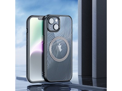 Dux Ducis Aimo Mag (�ierna) - Elegantn� ochrann� obal na iPhone 15 Plus