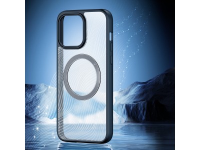 Dux Ducis Aimo Mag (�ierna) - Elegantn� ochrann� obal na iPhone 15 Pro Max