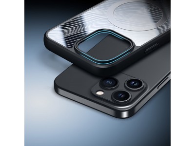 Dux Ducis Aimo Mag (�ierna) - Elegantn� ochrann� obal na iPhone 15 Pro Max