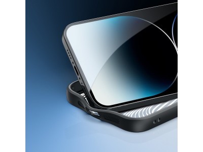 Dux Ducis Aimo Mag (�ierna) - Elegantn� ochrann� obal na iPhone 15 Pro Max