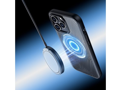 Dux Ducis Aimo Mag (�ierna) - Elegantn� ochrann� obal na iPhone 15 Pro Max