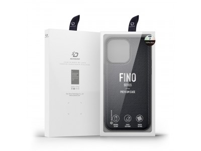 Dux Ducis Fino Series (ierny)  Ochrann kryt pre iPhone 14 Pro Max