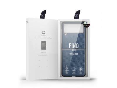 Dux Ducis Fino Series (modr)  Ochrann kryt pre Samsung Galaxy Z Flip 3