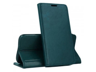 EcoLeather Magnet Book – Ochranné puzdro pre Xiaomi Poco X5 5G (zelená)