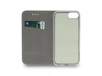 EcoLeather Magnet Book � Ochrann� puzdro pre Xiaomi Redmi Note 12 Pro 5G (�erven�)