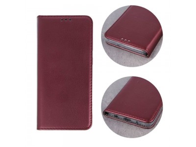 EcoLeather Magnet Book � Ochrann� puzdro pre Xiaomi Redmi Note 12 Pro 5G (�erven�)