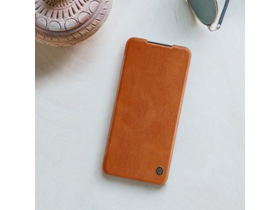 Nillkin QIN Case  Otvracie puzdro z ekologickej koe pre Xiaomi Poco X3 NFC