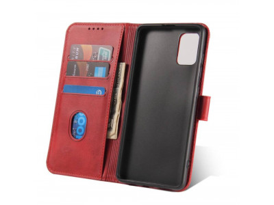 Elegance Stand Wallet II (�erven�) - Pe�a�enkov� puzdro pre Xiaomi 13T