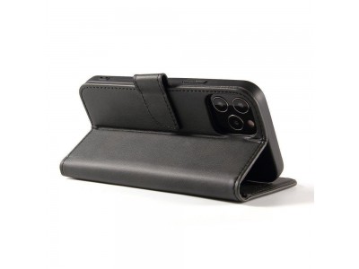 Elegance Stand Wallet II (�ierne) - Pe�a�enkov� puzdro pre Realme 9 Pro