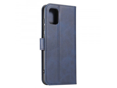Elegance Stand Wallet II (Navy modrá) - Peňaženkové puzdro pre Oppo Reno 10 5G