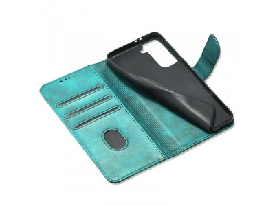 Elegance Stand Wallet II (zelen�) - Pe�a�enkov� puzdro pre Xiaomi 13T