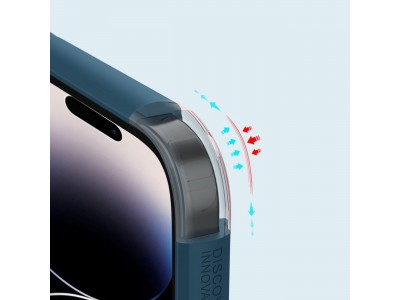Exclusive SHIELD (erven) - Luxusn ochrann kryt (obal) pre iPhone 14 Pro