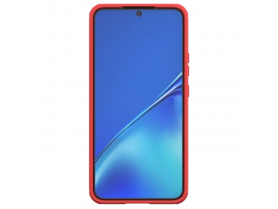 Exclusive SHIELD (�erven�) - Luxusn� ochrann� kryt (obal) pre Samsung Galaxy S22+ (S22 Plus)