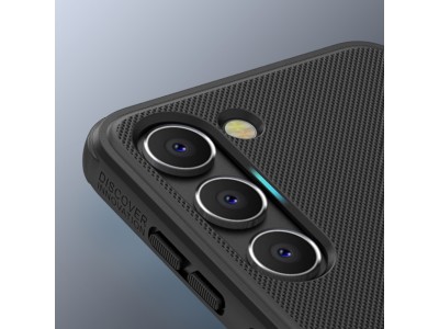 Exclusive SHIELD (ierna) - Luxusn ochrann kryt (obal) pre Samsung Galaxy S23
