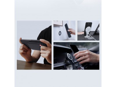 Exclusive SHIELD Pro Magnetic (čierna) - Luxusný ochranný kryt (obal) pre Samsung Galaxy S23