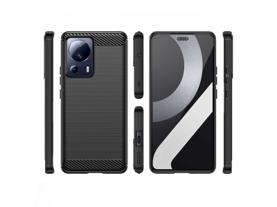 Fiber Armor Defender (�ierna) - Ochrann� kryt (obal) na Xiaomi 13 Lite