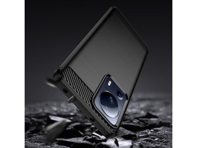 Fiber Armor Defender (�ierna) - Ochrann� kryt (obal) na Xiaomi 13 Lite