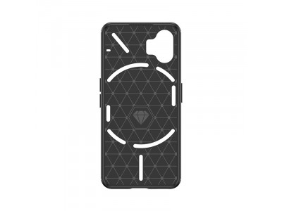 Fiber Armor Defender (�ierna) - Ochrann� kryt (obal) na Nothing Phone 2