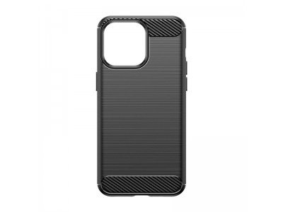 Fiber Armor Defender (�ierna) - Ochrann� kryt (obal) na iPhone 15 Pro Max