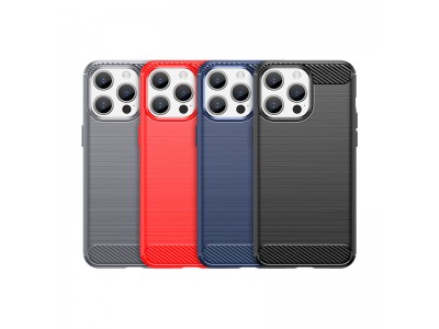 Fiber Armor Defender (�ierna) - Ochrann� kryt (obal) na iPhone 15 Pro Max