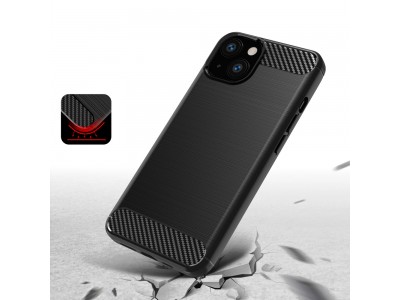 Fiber Armor Defender (�ierny) - Ochrann� kryt (obal) na iPhone 13