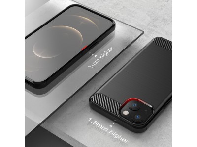 Fiber Armor Defender (�ierny) - Ochrann� kryt (obal) na iPhone 13