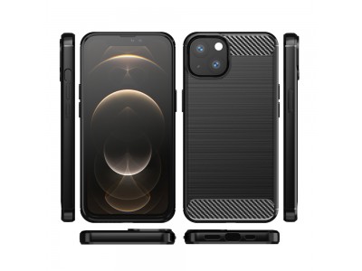 Fiber Armor Defender (�ierny) - Ochrann� kryt (obal) na iPhone 13