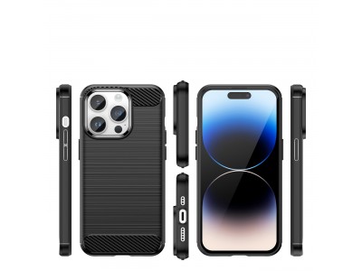 Fiber Armor Defender (�ierny) - Ochrann� kryt (obal) na iPhone 14 Pro Max