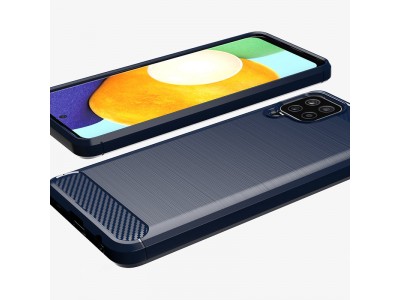 Fiber Armor Defender (�ierny) - Ochrann� kryt (obal) s ochranou kamery na Samsung Galaxy A22 4G