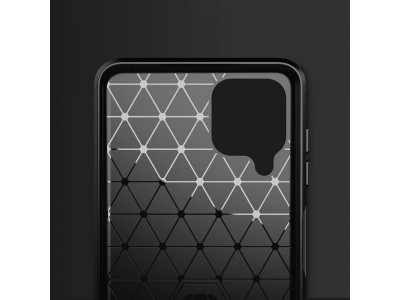 Fiber Armor Defender (�ierny) - Ochrann� kryt (obal) s ochranou kamery na Samsung Galaxy A22 4G